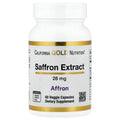 California Gold Nutrition, Saffron Extract with Affron, 28 mg, 60 Veggie Capsules