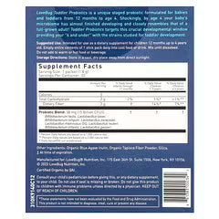 LoveBug Probiotics, Toddler Probiotics, 12 Months Up To 4 Years, 15 Billion CFU, 30 Single Serve Stick Packs, 0.06 oz (1.8 g) Each