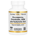 California Gold Nutrition, Glucosamine, Chondroitin, MSM plus Hyaluronic Acid, 60 Veg Capsules