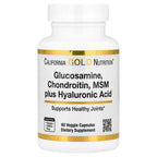 California Gold Nutrition, Glucosamine, Chondroitin, MSM plus Hyaluronic Acid, 60 Veg Capsules