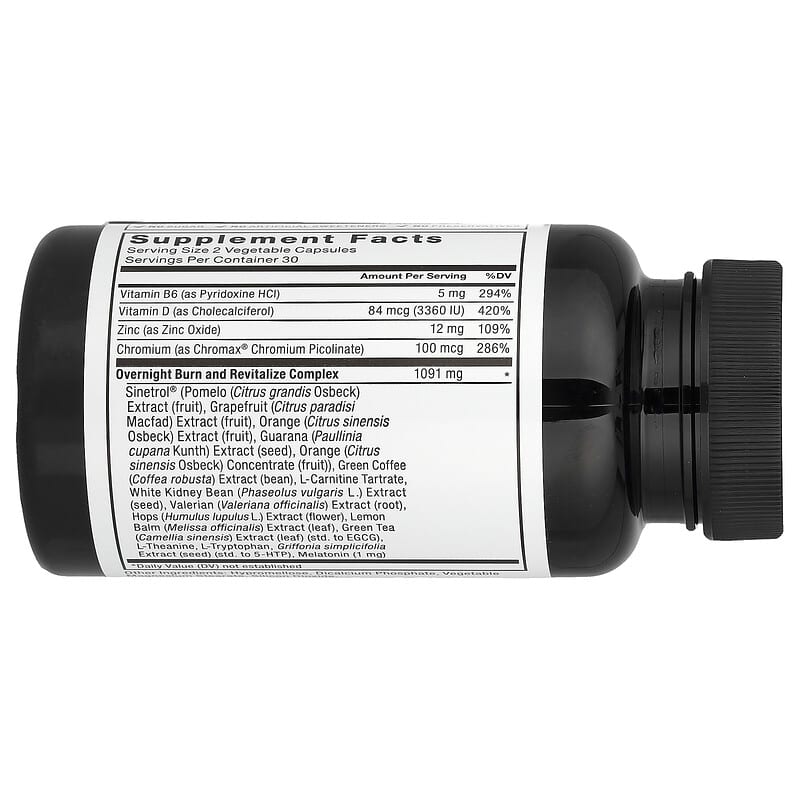 Force Factor, LeanFire PM, Nighttime Fat Burner, 60 Veg Capsules