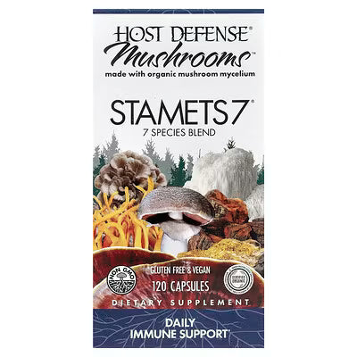 Host Defense, Mushrooms™, STAMETS 7®, 120 Capsules