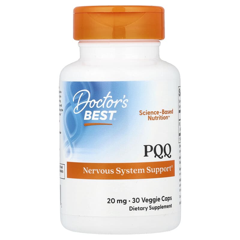 Doctor's Best, PQQ, 20 mg, 30 Veggie Caps