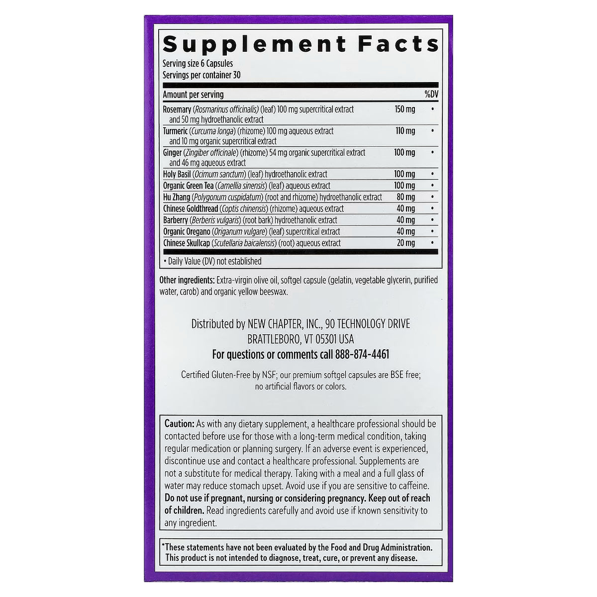 New Chapter, Zyflamend™, 180 Mini Softgels