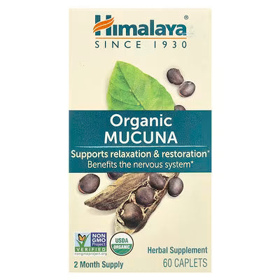 Himalaya, Organic Mucuna, 60 Caplets