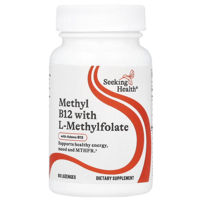 Seeking Health, Methyl B12 with L-Methylfolate, 60 Lozenges