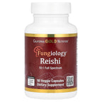 California Gold Nutrition, Reishi (Ganoderma lucidum), Full Spectrum, Certified Organic, 90 Veggie Capsules (600 mg Per Veggie Capsule)