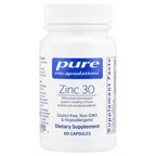 Pure Encapsulations, Zinc 30, 60 Capsules (30 mg per Capsule)
