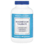 The Vitamin Shoppe, Magnesium Taurate, 180 Vegetable Capsules (62.5 mg per Capsule)