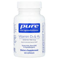 Pure Encapsulations, Vitamin D3 & K2, 120 Capsules