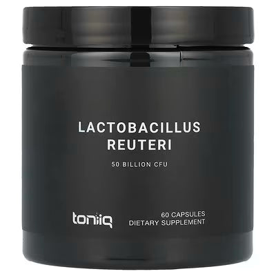Toniiq, Lactobacillus Reuteri, 50 Billion CFU, 60 Capsules