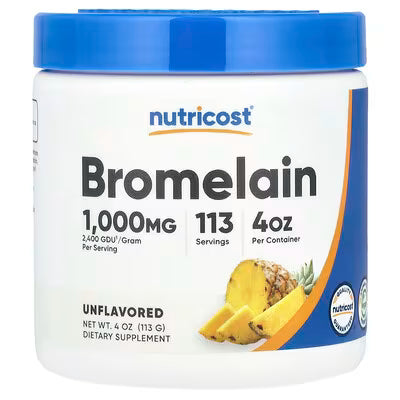 Nutricost, Bromelain, Unflavored , 4 oz (113 g)