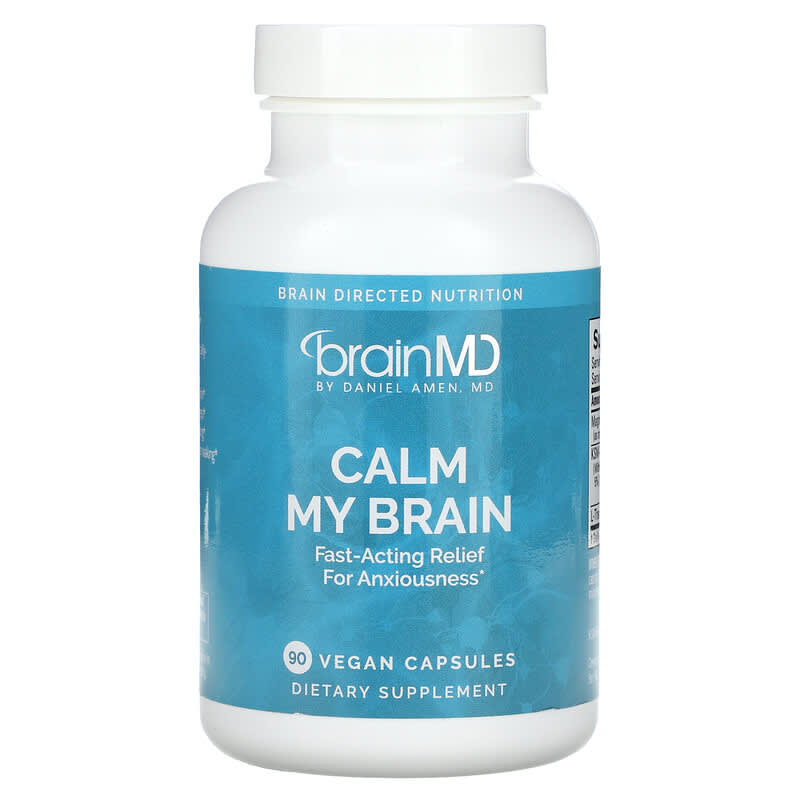 BrainMD, Calm My Brain, 90 Vegan Capsules