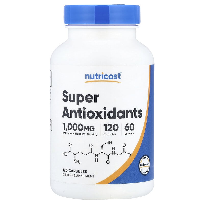 Nutricost, Super Antioxidants, 120 Capsules