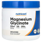 Nutricost, Magnesium Glycinate, Unflavored, 8.9 oz (250 g)