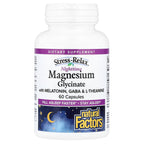 Natural Factors, Stress-Relax®, Nighttime Magnesium Glycinate With Melatonin, GABA & L-Theanine, 60 Capsules