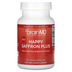 BrainMD, Happy Saffron Plus, 90 Vegan Capsules