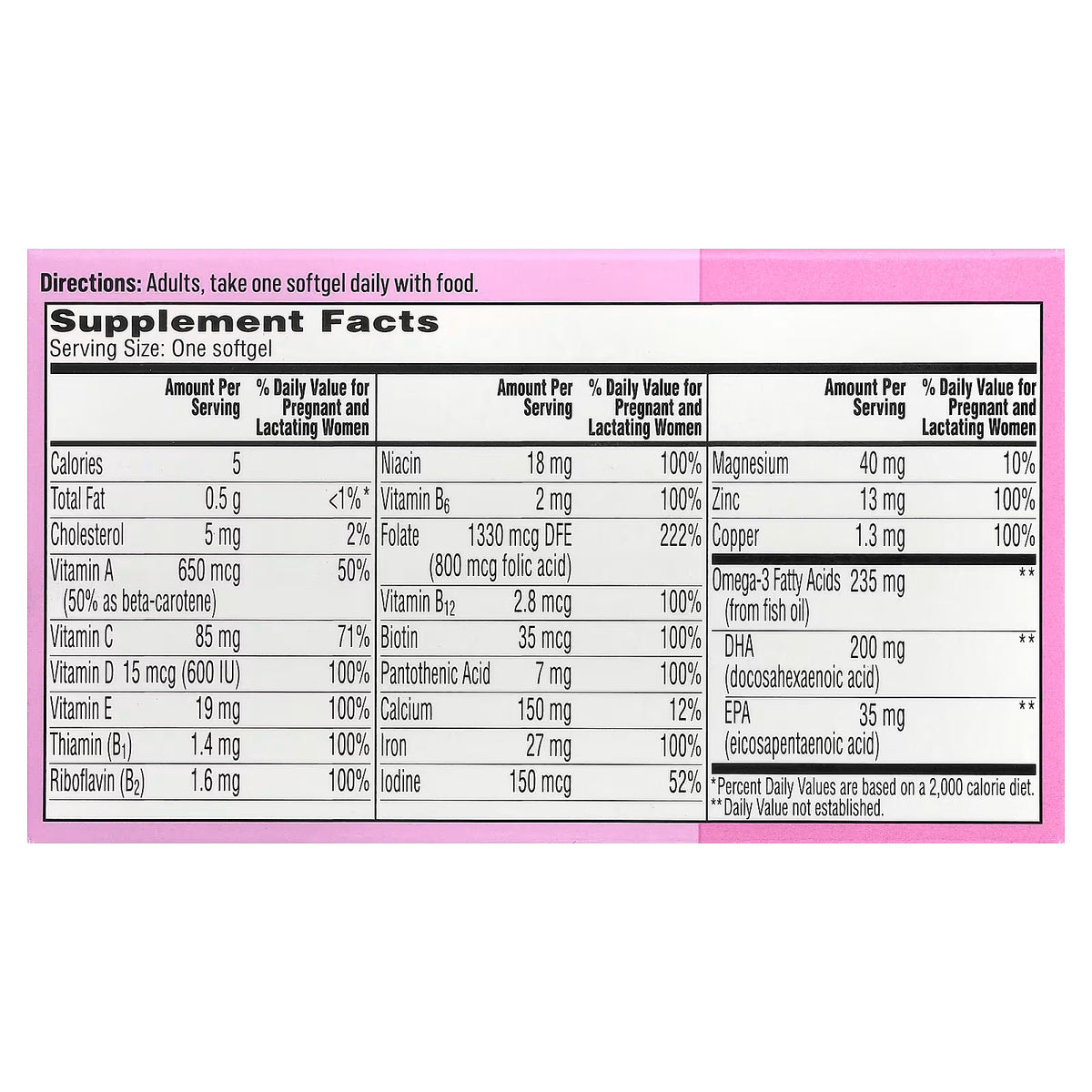 One-A-Day, Prenatal, 30 Softgels