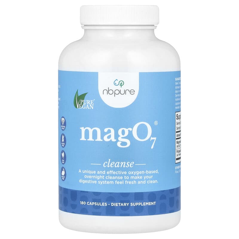 NB Pure, MagO7, Cleanse, 180 Capsules
