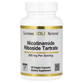 California Gold Nutrition, Nicotinamide Riboside Tartrate (NRT), 250 mg, 60 Veggie Capsules