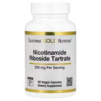 California Gold Nutrition, Nicotinamide Riboside Tartrate (NRT), 250 mg, 60 Veggie Capsules