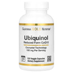 California Gold Nutrition, Ubiquinol Reduced Form CoQ10, 100 mg, 120 Veggie Capsules