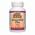 Natural Factors, Astaxanthin Plus, 4 mg, 60 Softgels