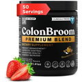 ColonBroom, Premium Powder Supplement, Strawberry, 50 Servings