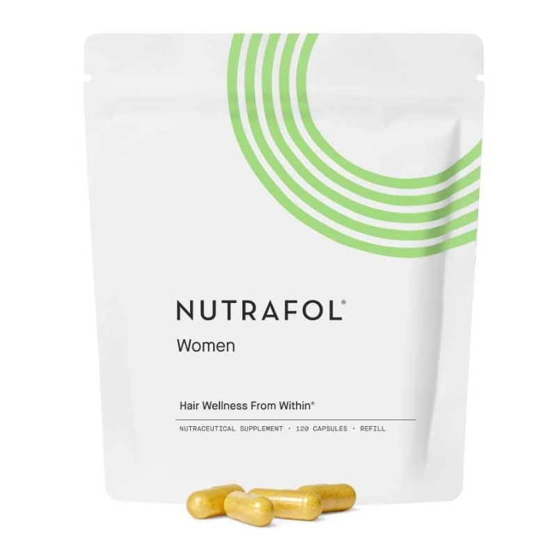 Nutrafol, Women's Hair Growth Supplement, Ages 18-44, 120 Capsules (1 Month Refill Pouch)